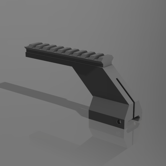 Picatinny sín hosszabbító