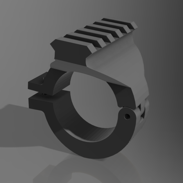 Picatinny sín rögzítő