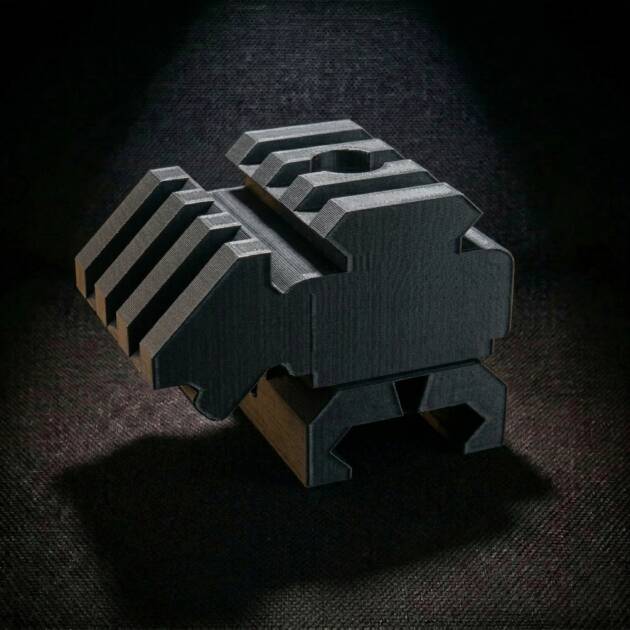 Picatinny sín elősztó