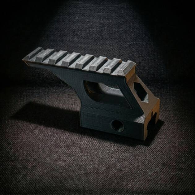 Picatinny hosszított sín magasító